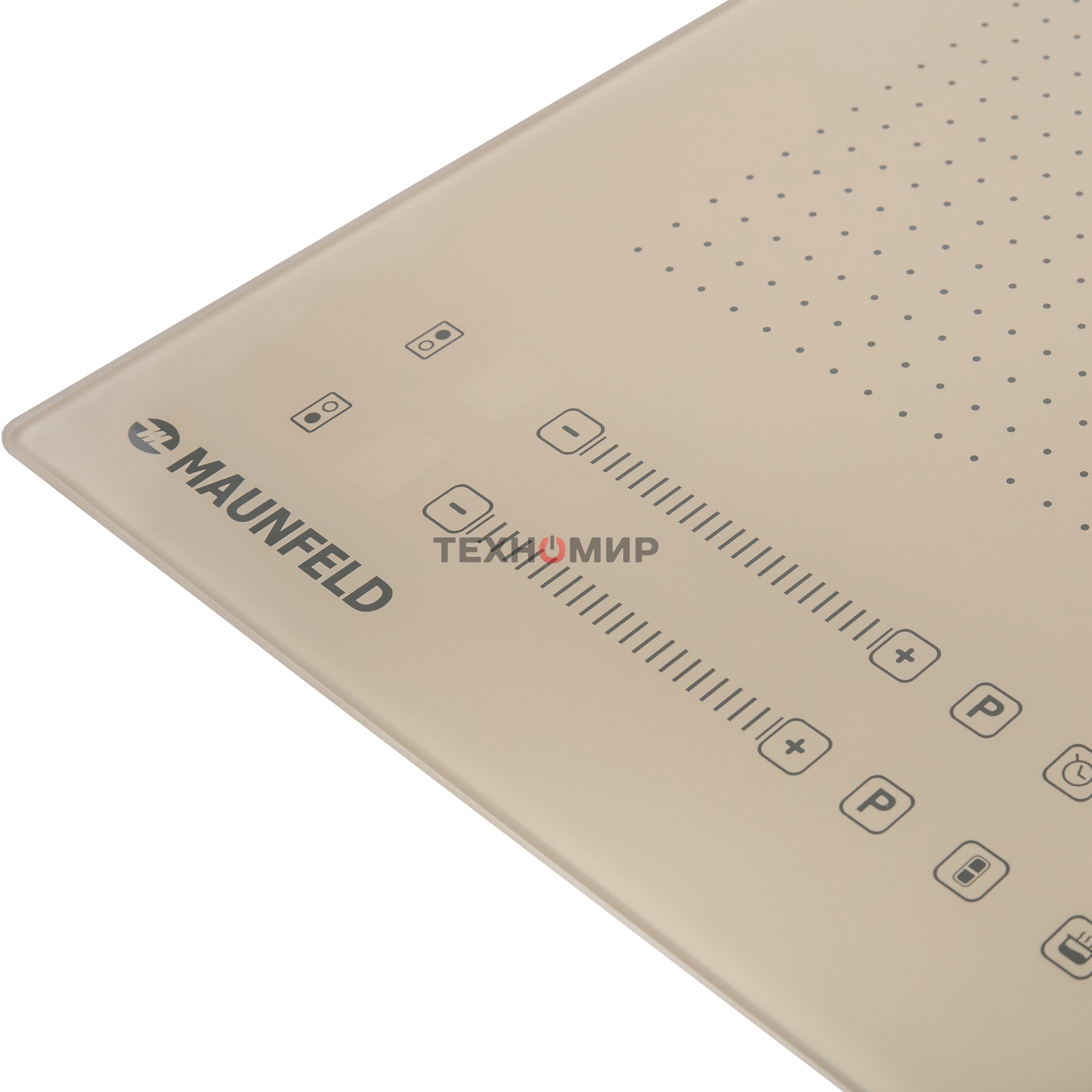 Индукционная варочная панель Maunfeld CVI292S2FBG Inverter независимая, бежевый