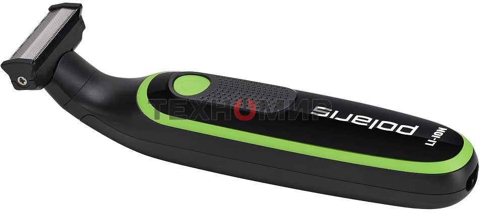 Машинка для стрижки Polaris PHC 0303RB черный/лайм 240Вт