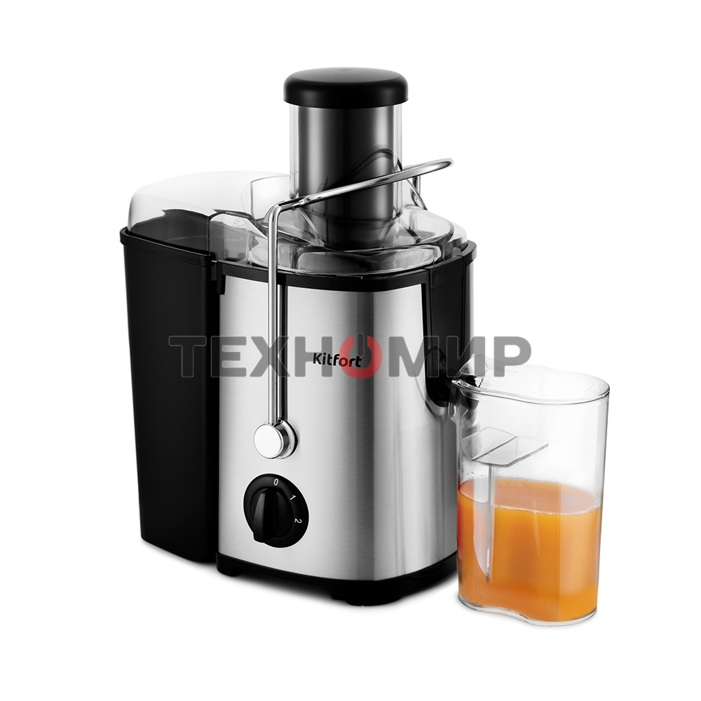 Соковыжималка центробежная Kitfort KT-1116 600Вт стальной