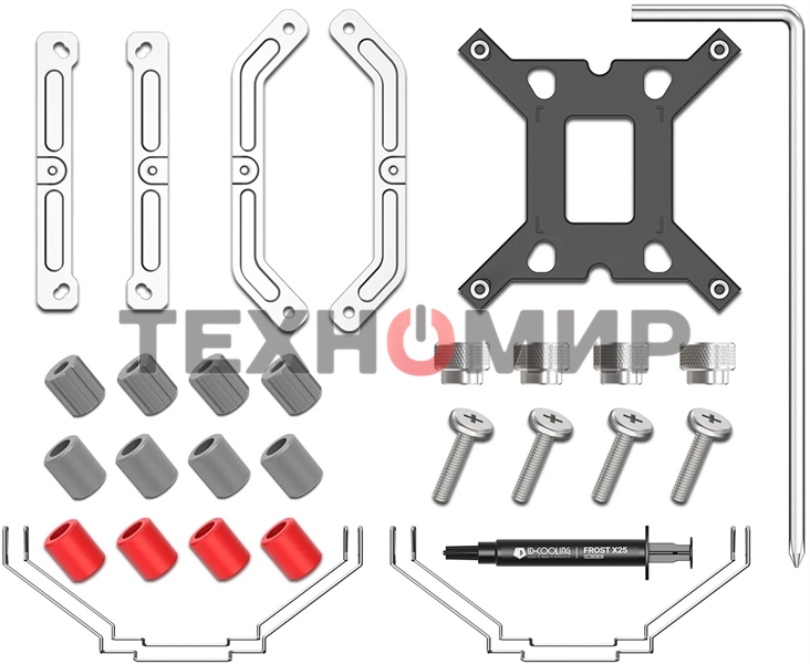 Кулер ID-COOLING SE-610-XT BASIC черный 120мм алюминий/медь 2000rpm 29.85db 4-pin 250W 151мм