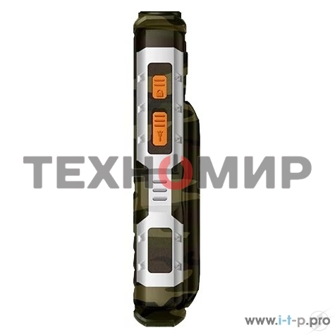 Мобильный телефон BQ 2430 Tank Power серебро/камуфляж