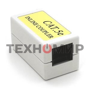 Коннектор Gembird RJ-45F/RJ-45F cat. 5e