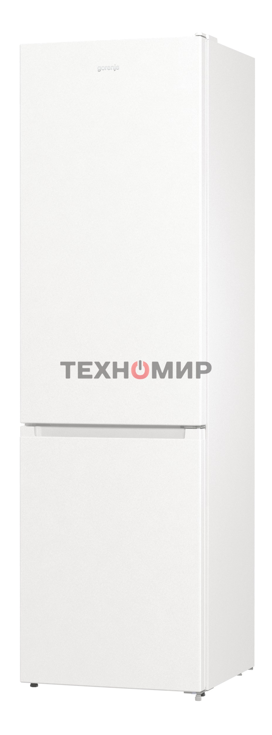 Холодильник Gorenje NRK6201PW4 белый двухкамерный 235/96л морозилка снизу