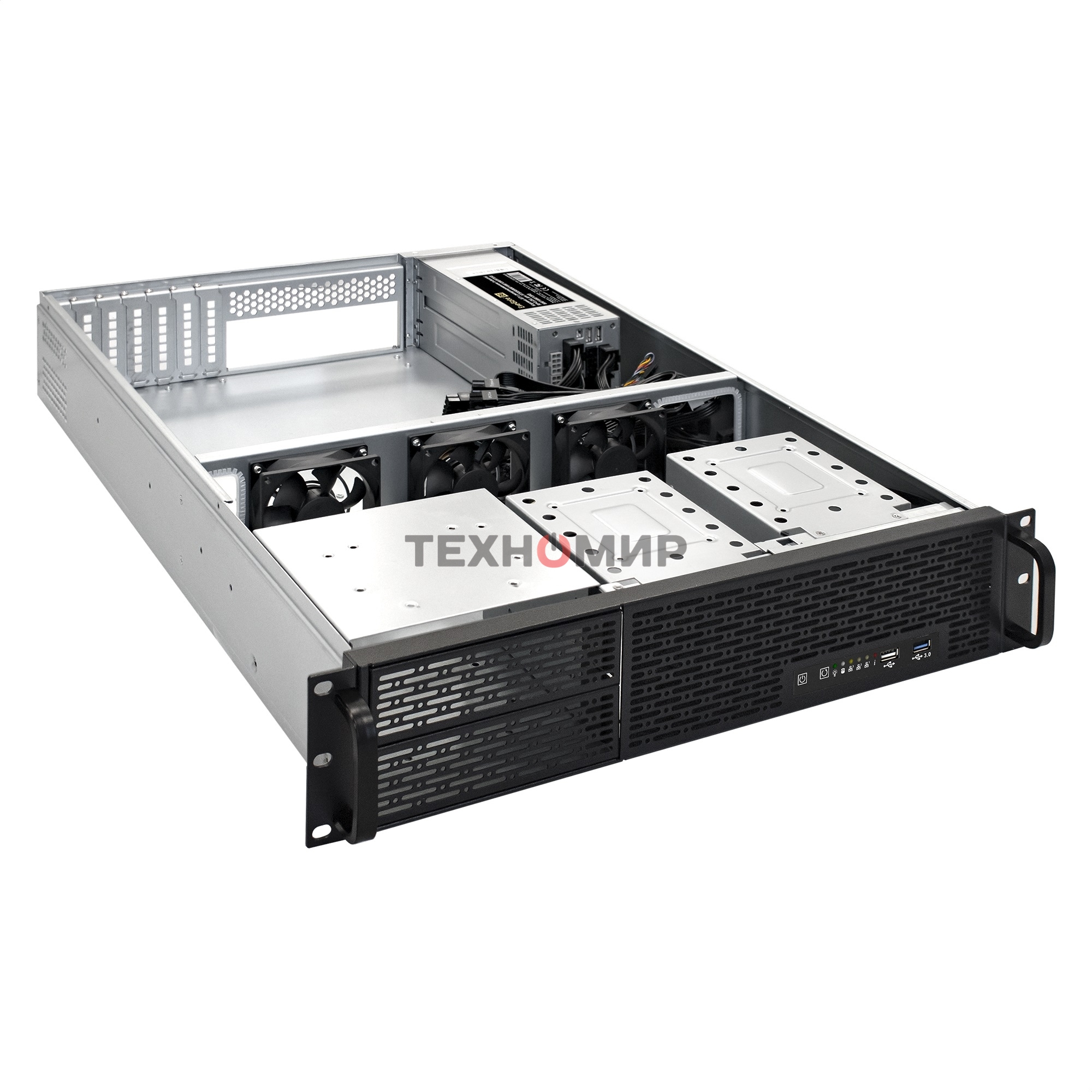 Серверная платформа ExeGate EX293878RUS Pro 2U650-06/2U2098L (RM 19