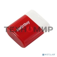 Флешка USB Smartbuy LARA Red (SB16GbLARA-R), 16Gb, USB 2.0, R/W 15/5, красный/белый