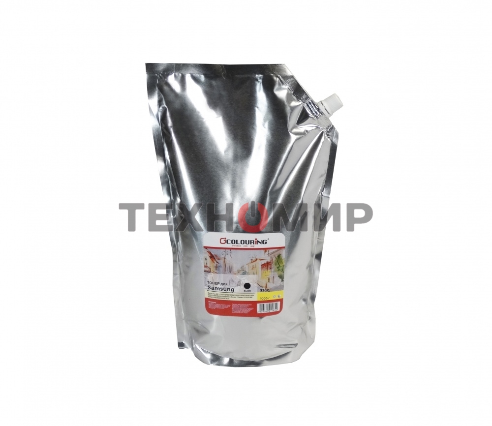 Тонер Colouring для принтеров Samsung MLT-D101/D103/D104/D105/D106/D108/D109/D205/D208/D209/D115/D111/Xerox Phaser 3155/3160/3210/3250/3600/3550/3635 1000гр Фасовка РФ SOFT