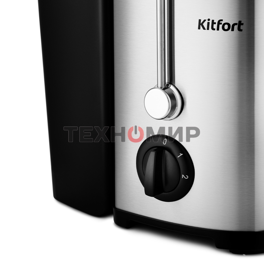 Соковыжималка центробежная Kitfort KT-1116 600Вт стальной