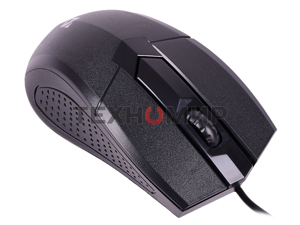 Мышь проводная Defender Optimum MB-270 черный, 1000 dpi, USB, кнопки - 3