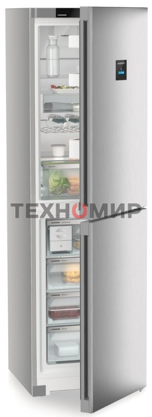 Холодильник Liebherr CNSFC 573I-22 001 серебристый двухкамерный 225/123л морозилка снизу