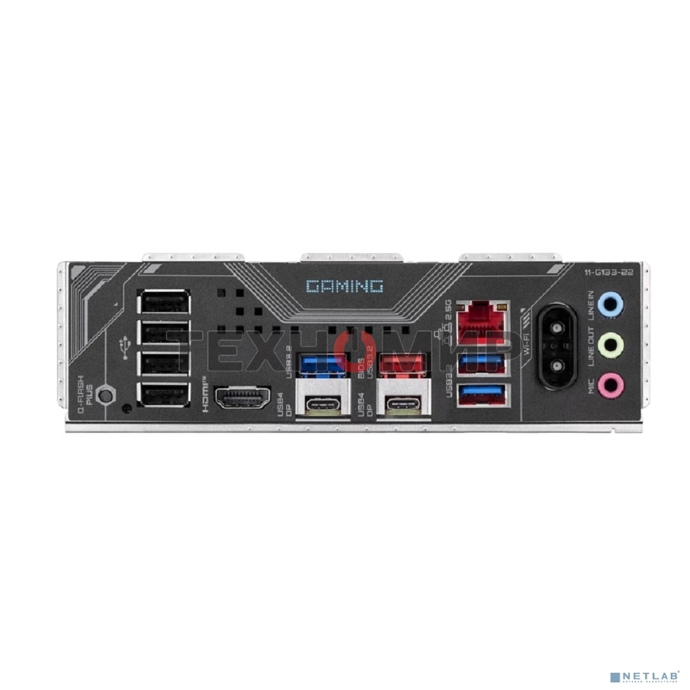 Материнская плата Gigabyte X870 GAMING WIFI6, AM5, AMD X870, 4xDDR5, 4xSATA, 3xM.2, 1xPCIe 5.0 x16, 2xPCIe 3.0 x1, 1xHDMI, 2xUSB-C (DisplayPort Alt Mode), 1x2.5Gb LAN, Wi-Fi 6, Bluetooth 5.3, 2xUSB-C 40Gbps, 1xUSB-A 10Gbps, 3xUSB-A 5Gbps, 4xUSB-A 2.0, 3x3
