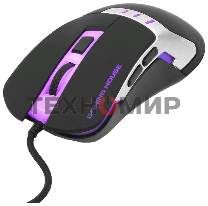 Мышь проводная Gembird MG-520 черный, 3200 dpi, USB, кнопки - 6