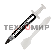 Термопаста ExeGate ETP-11WMK Platinum, шприц с лопаткой, 2г