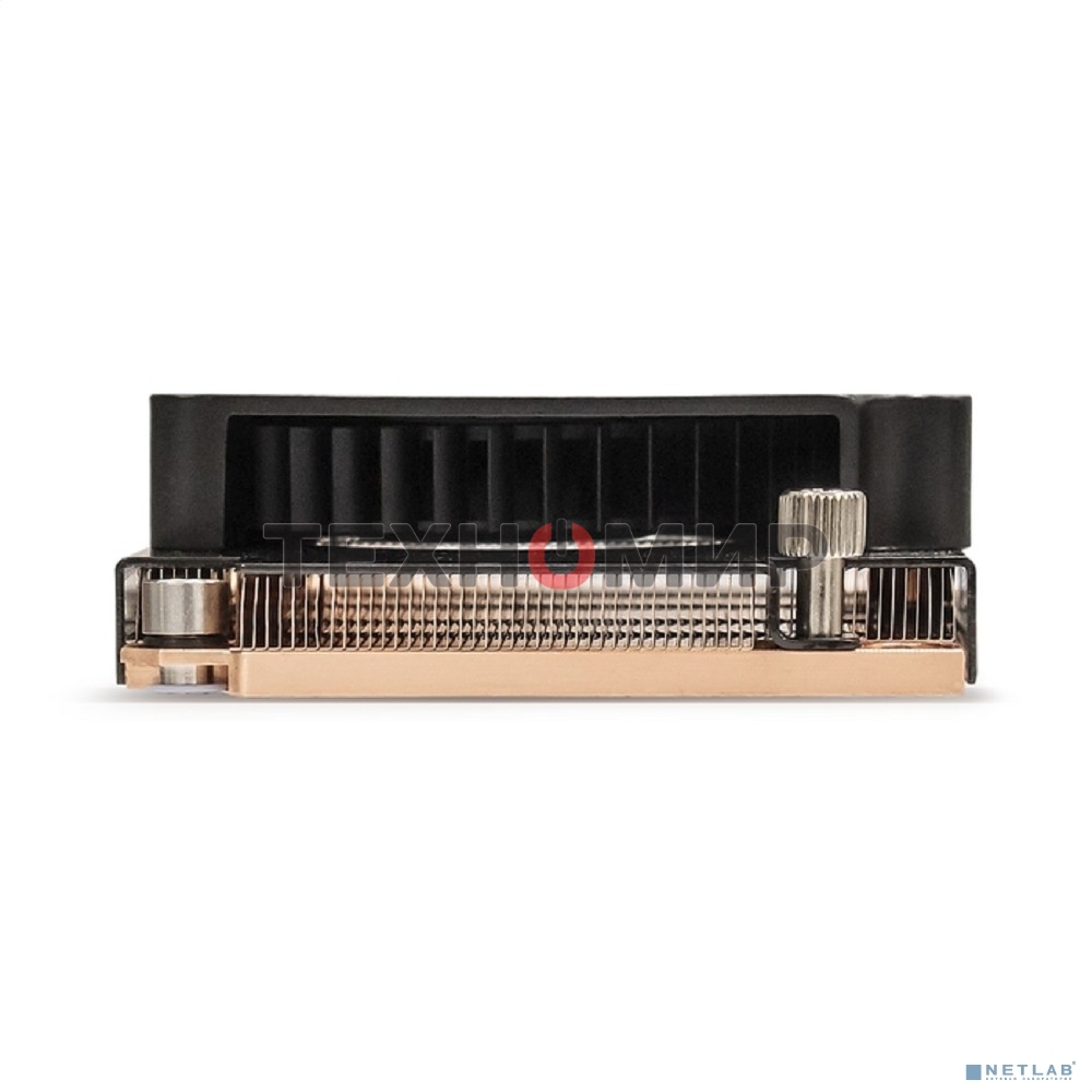 Кулер для процессора ExeGate ESNK-P0067APS4.1U.3647.Cu черный, 80 мм, медь, 6600 об/мин, 64 дБ, 4 pin, 165 Вт, 27.3 мм