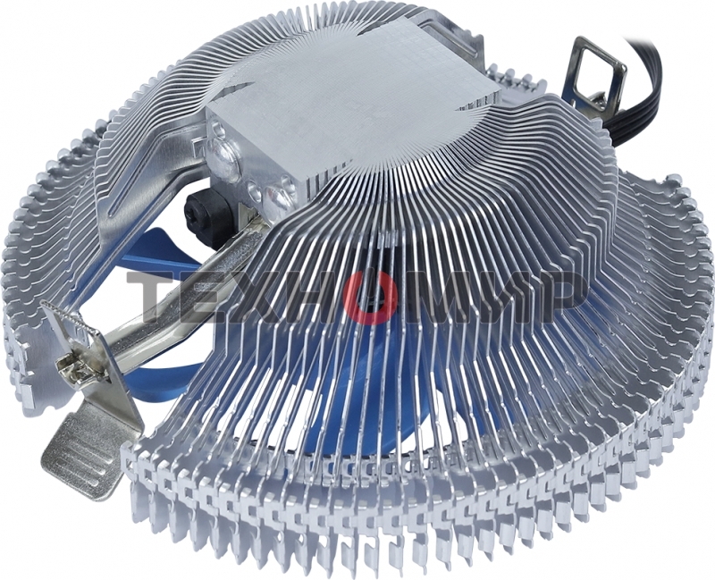 Кулер для процессора AeroCool/Formula Verkho I серебристый, 80 мм, алюминий, 2500 об/мин, 29.7 дБ, 4 pin, 90 Вт, 45 мм