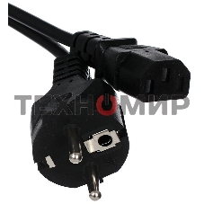 Кабель компьютер - розетка 220V <5.0м> (Европейский стандарт) TP021-5.0-BK Кабель компьютер - розетка 220V <5.0м> (Европейский стандарт) TP021-5.0-BK