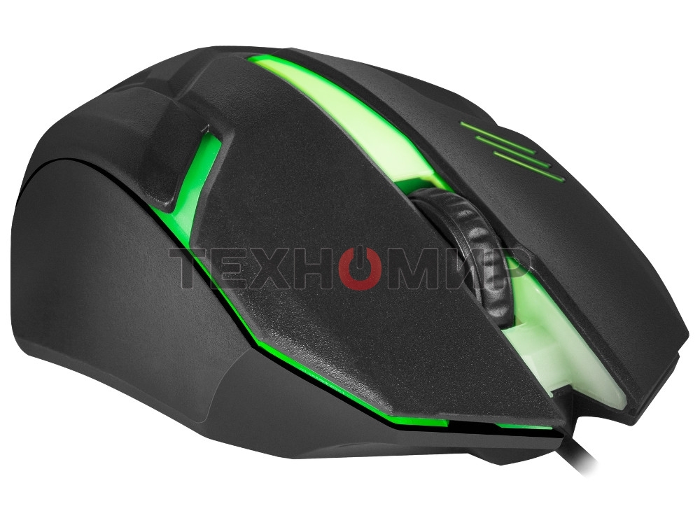 Мышь проводная Defender Hit MB-550 черный, 1600 dpi, USB, кнопки - 4