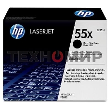 Картридж лазерный HP CE255X черный для LaserJet P3015/P3015d/P3015dn/P3015x 12500 стр.