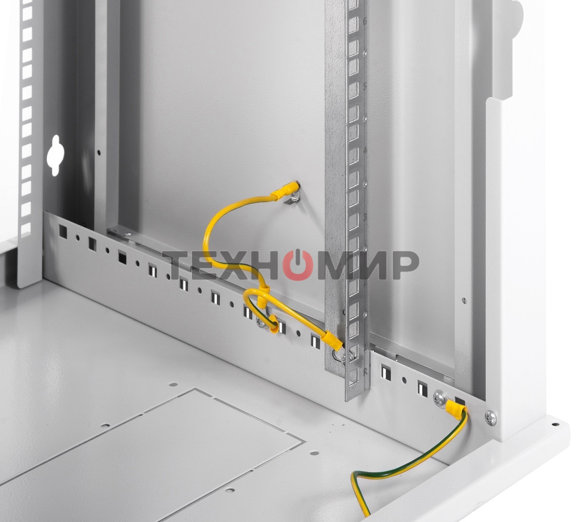 Шкаф телекоммуникационный настенный разборный 12U (600х350) дверь металл, ШРН-Э-12.350.1