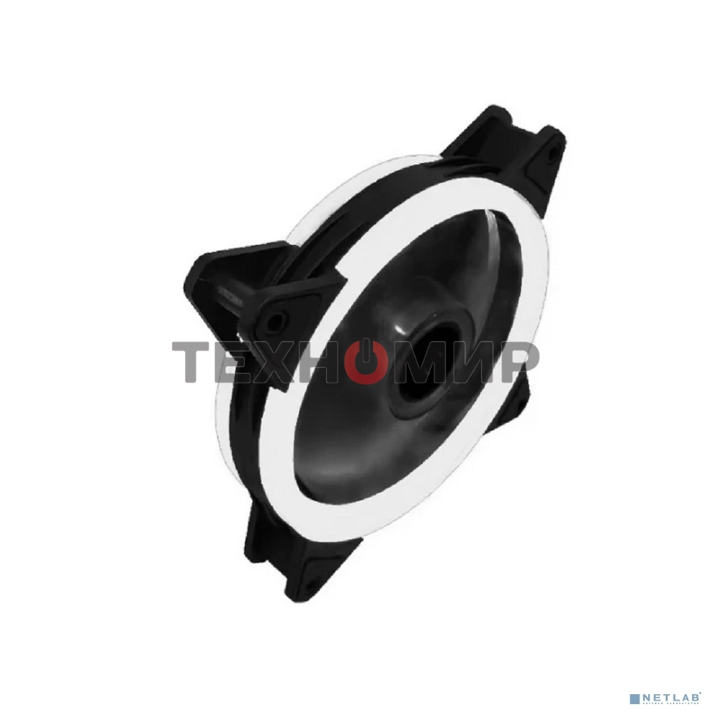 Вентилятор для корпуса Gembird черный, 120 мм, 1200 об/мин, 20.5 дБ, 3 pin