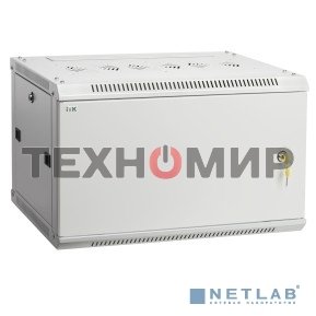 Шкаф LINEA ITK LWR3-06U66-MF W 6U 600x600 мм дверь металл, RAL7035