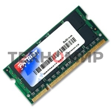 Оперативная память Patriot, DDR2, 2GB (1x2 GB), 800 MHz, CL6, SO-DIMM