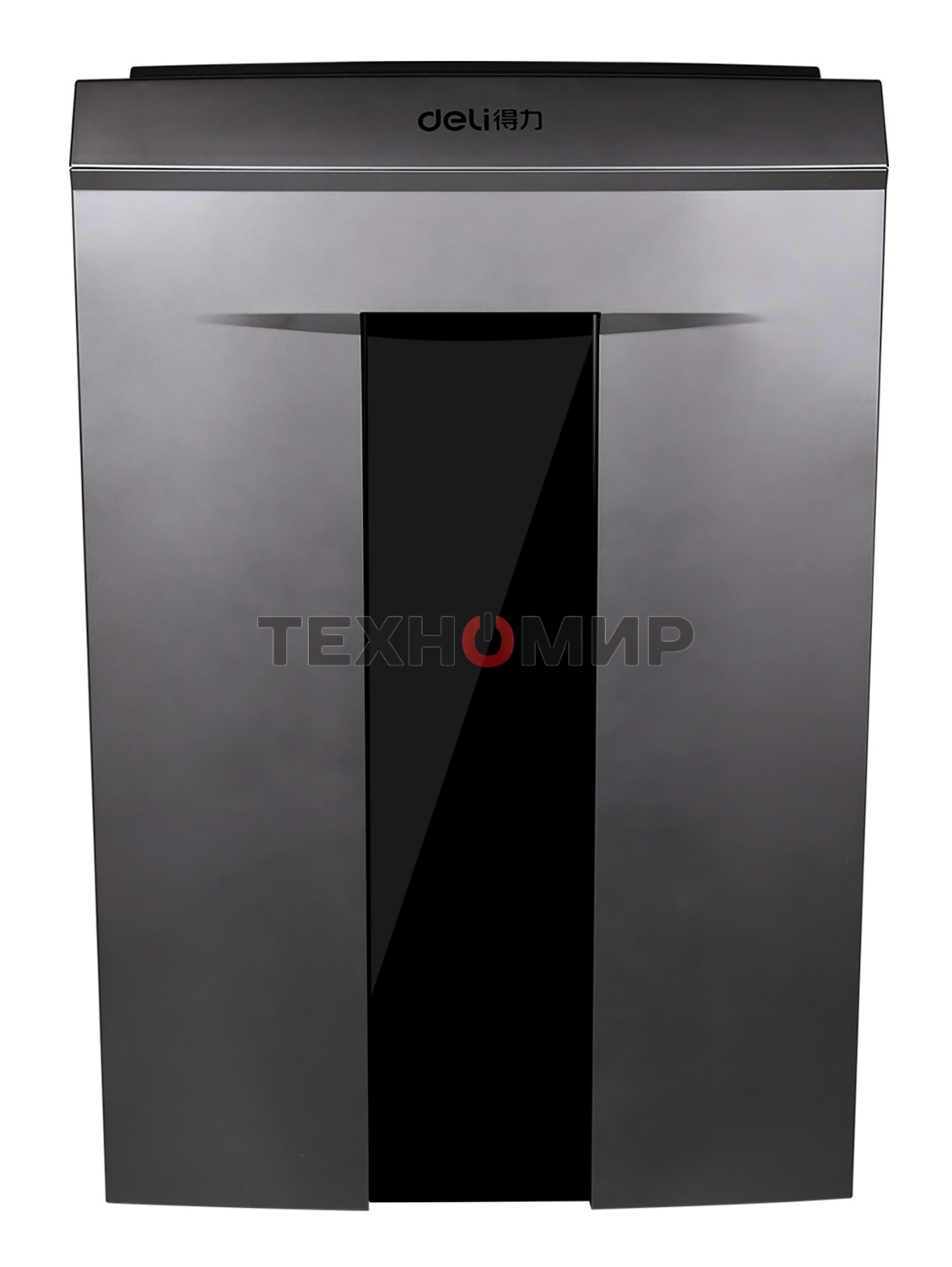 Шредер Deli 9907 серебристый с автоподачей (секр.P-4)/фрагменты/8лист./20лтр./скрепки/скобы/пл.карты/CD