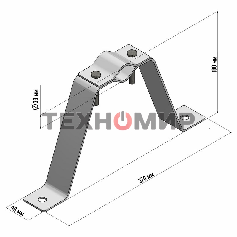 Кронштейн для мачты Rexant КРЫМ-1