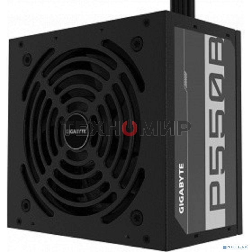Блок питания Gigabyte GP-P550B, 550Вт, 80 PLUS Bronze, 120мм, черный