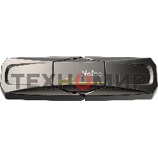 Флешка USB Netac US5 (NT03US5C-256G-32TA), 256Gb, USB 3.2/TypeC, R/W/ 550/500, черный