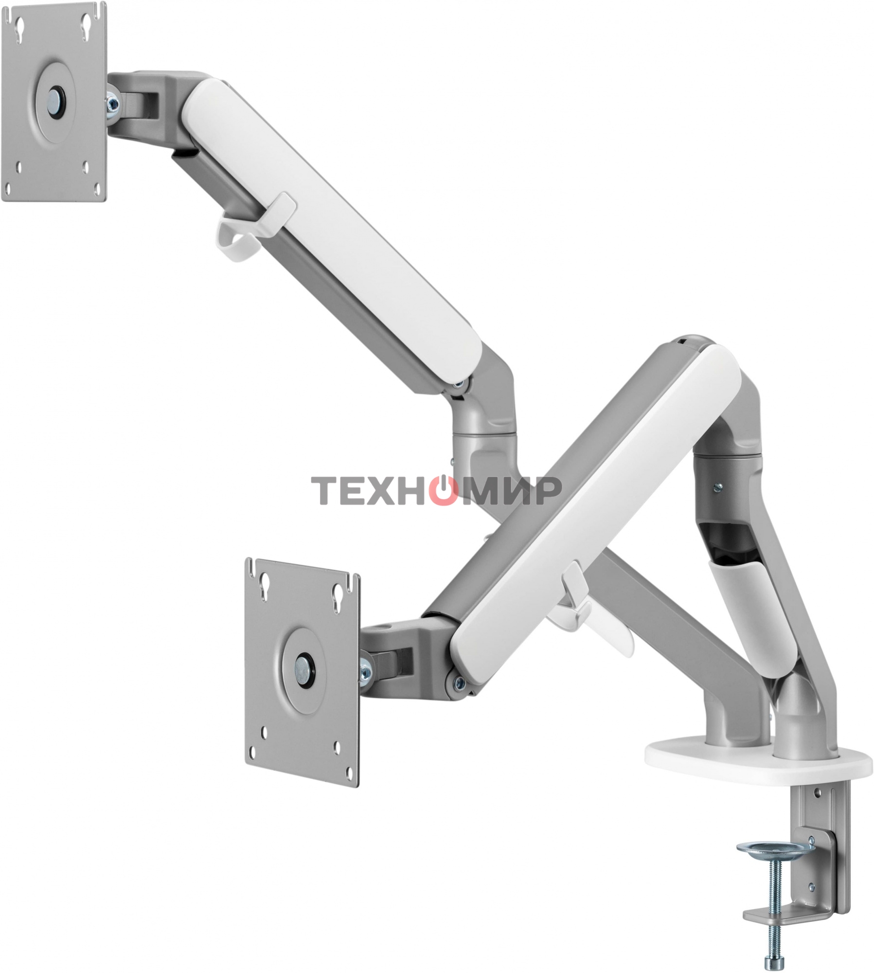 Кронштейн для мониторов Ultramounts UM735SIL серый/серебристый 17