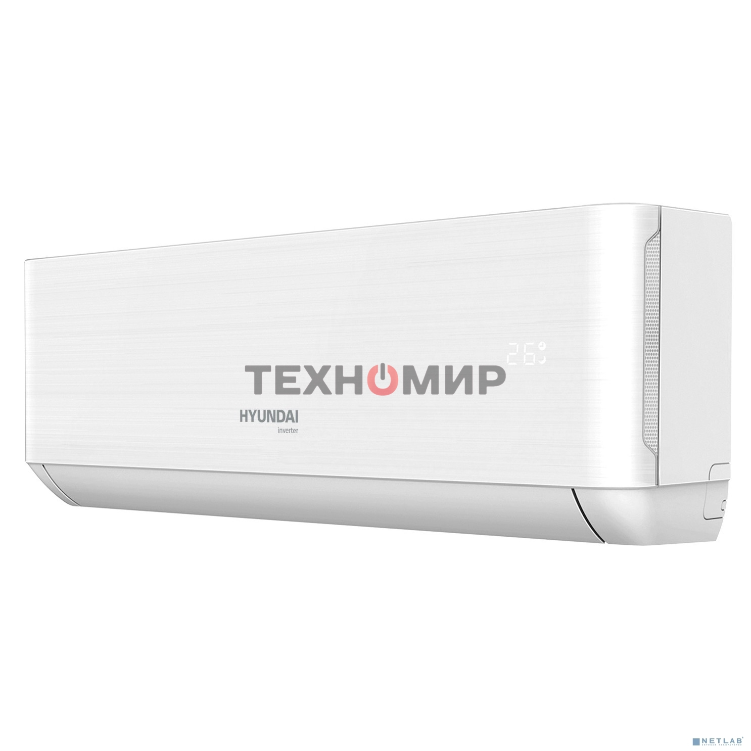 Кондиционер сплит-система Hyundai HAC-09i/T-PRO инвертор, 9000 BTU, 16 м², 22/41 дБ, охлаждение, обогрев, осушение, белый