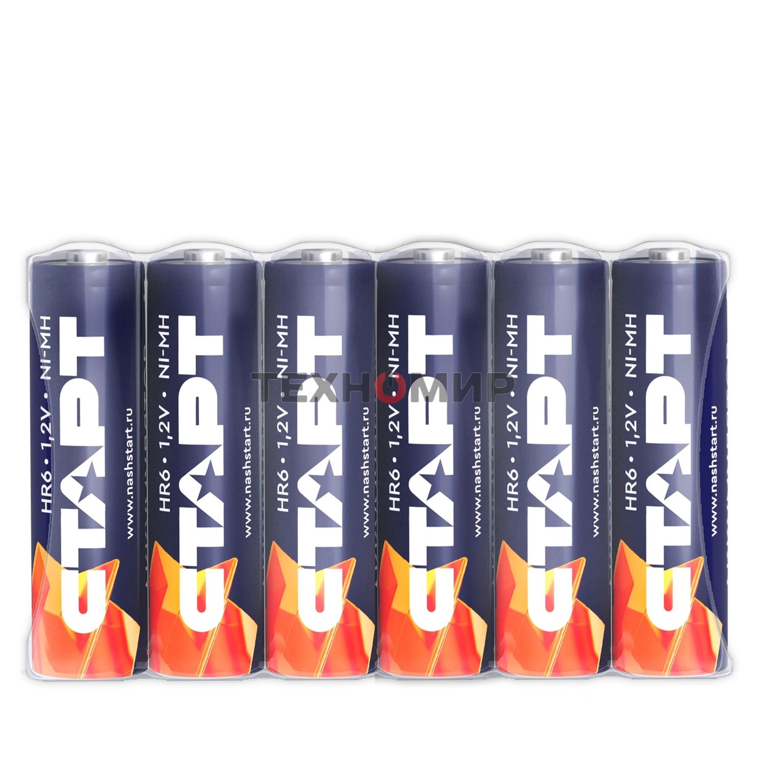 Батарейки СТАРТ HR6 AA 2300mAh NIMH-SH6 42/504 (6 шт)