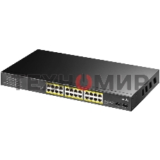 Коммутатор Cudy GS1028PS2 (L2) 24x1 Гбит/с 2SFP 24PoE+ 300W неуправляемый