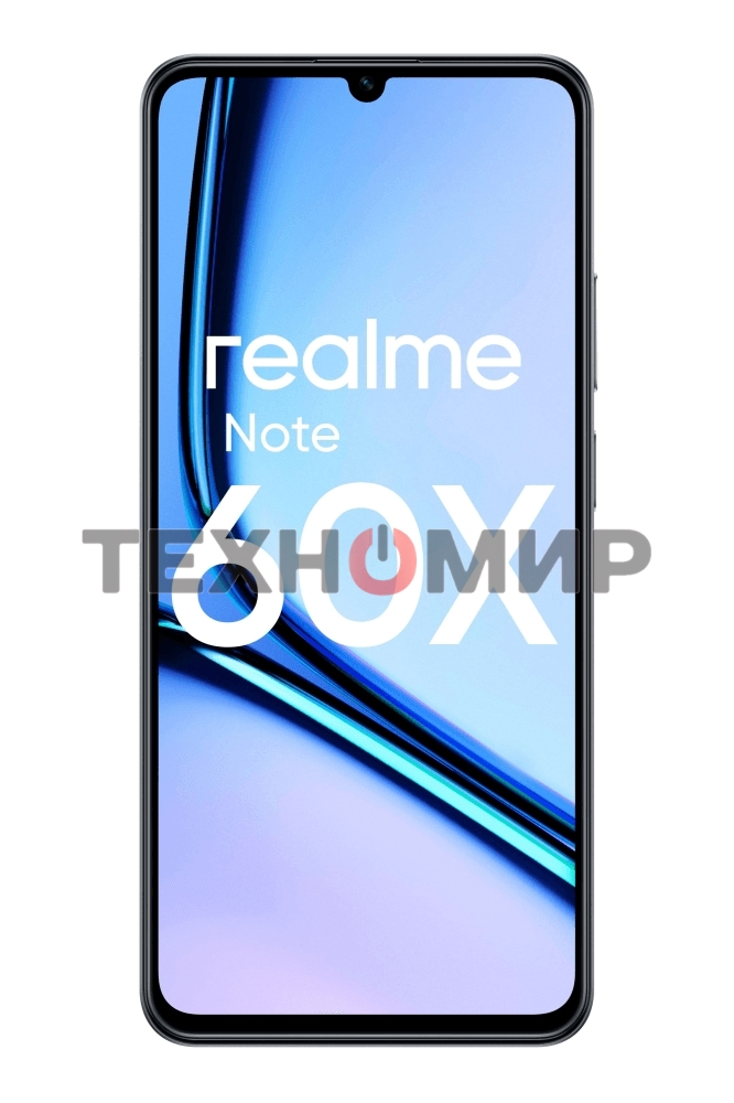 Смартфон Realme Note 60х, 3/64Gb, черный