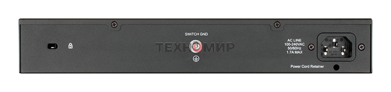 Коммутатор настраиваемый L2 D-Link DGS-1100-10MPV2/A3A с 8 портами 10/100/1000Base-T и 2 портами 1000Base-X SFP (8 портов PoE 802.3af/at, PoE-бюджет 130 Вт)