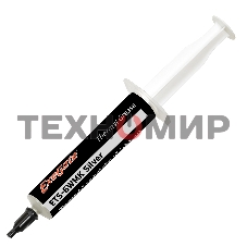 Термопаста ExeGate ETS-6WMK Silver, шприц с лопаткой, 30г