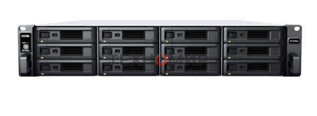Модуль расширения Synology Expansion Unit (Rack 2U) up to 12hot plug HDDs SATA, SAS, SSD(3,5' or 2,5')/2xPS incl SAS Cbl/5YW