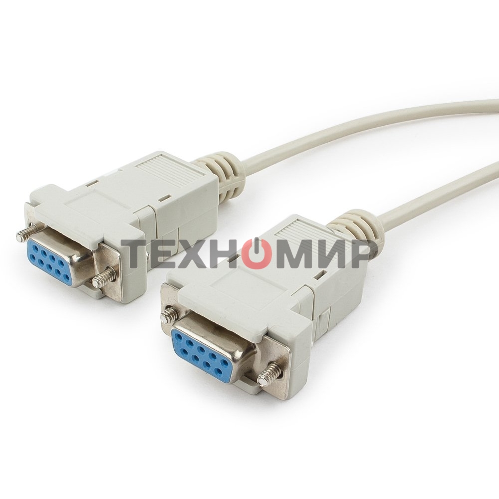 Кабель 0-модемный Cablexpert CC-134-10-N, 9F/9F, Pro, 3.0м, пакет