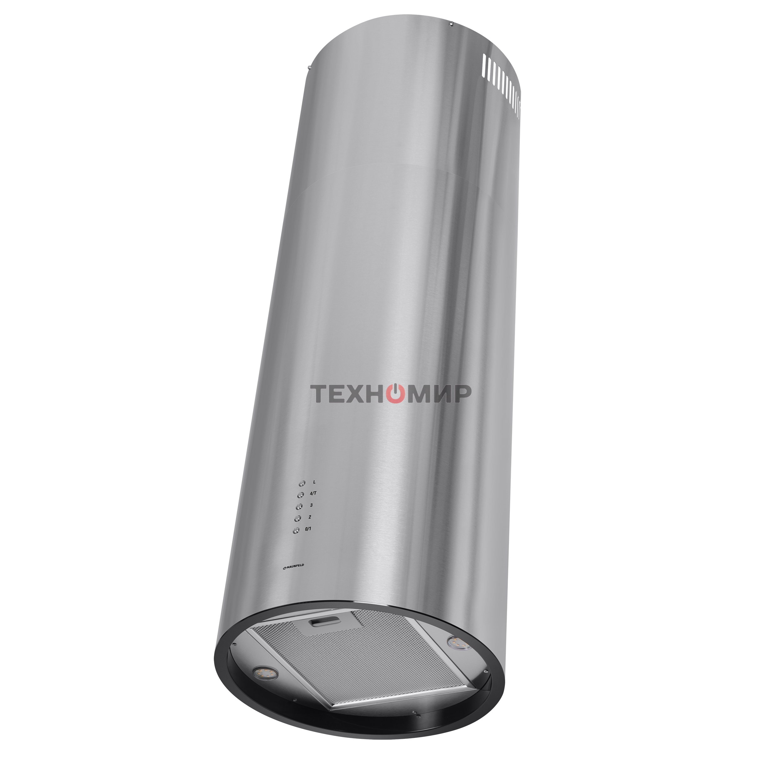 Вытяжка островная Maunfeld Lee Isla 39 нержавеющая сталь, 38 см, 1000 куб. м/ч, 52 дБ