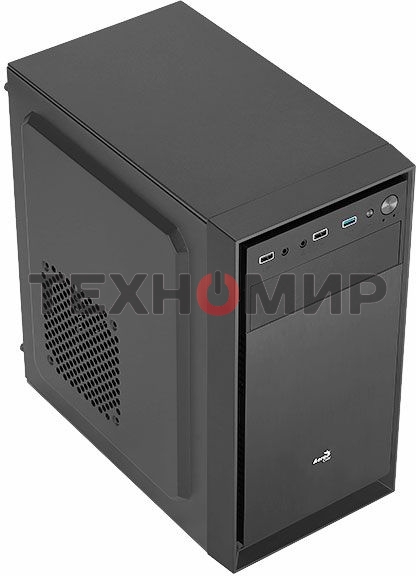 Компьютерный корпус Aerocool/Formula CS-104-S-BK-v1 черный без БП mATX 1x120мм 1xUSB 2.0 1xUSB 3.0 audio
