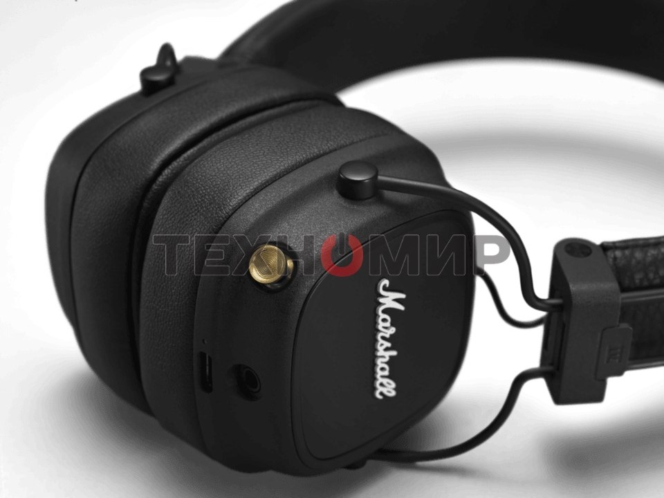 Гарнитура MARSHALL Bluetooth MAJOR IV черный