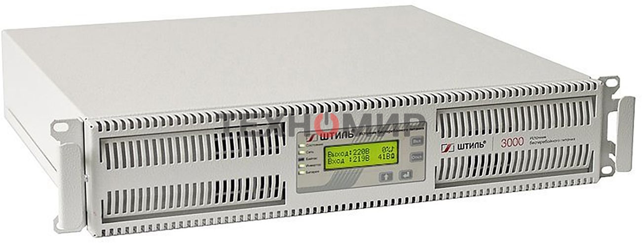 Источник бесперебойного питания Штиль SR1103TL 2700Вт 3000ВА серый