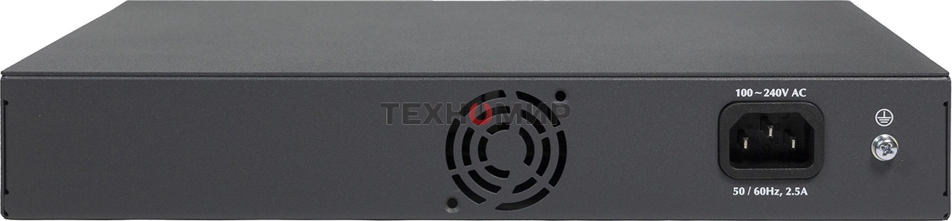 Коммутатор Managed L2 Switch 8x1000Base-T, 2x1000Base-X SFP, RJ45 Console, 19