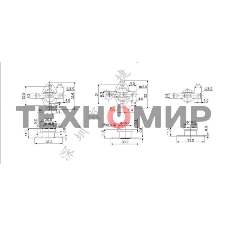 Термостат биметаллический KSD301 10А/145 С нормально разомкнутый