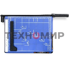 Резак сабельный ГЕЛЕОС РС A4-1 Резак сабельный ГЕЛЕОС РС A4-1, А4, 11-12 листов (70г/м2), прижим механич. корпус металл