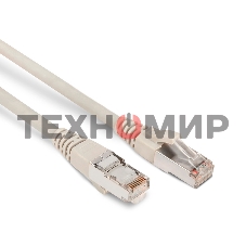Патч-корд Hyperline PC-LPM-STP-RJ45-RJ45-C6-1M-LSZH-GY Патч-корд F/UTP, экранированный, Cat.6, LSZH, 1 м, серый