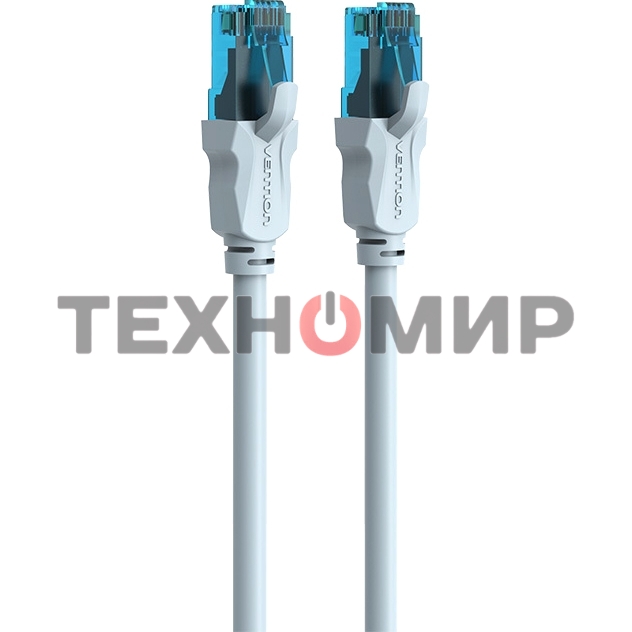 Патч-корд Vention прямой UTP cat.5е, RJ45 - 3 м. Серый VAP-A10-S300