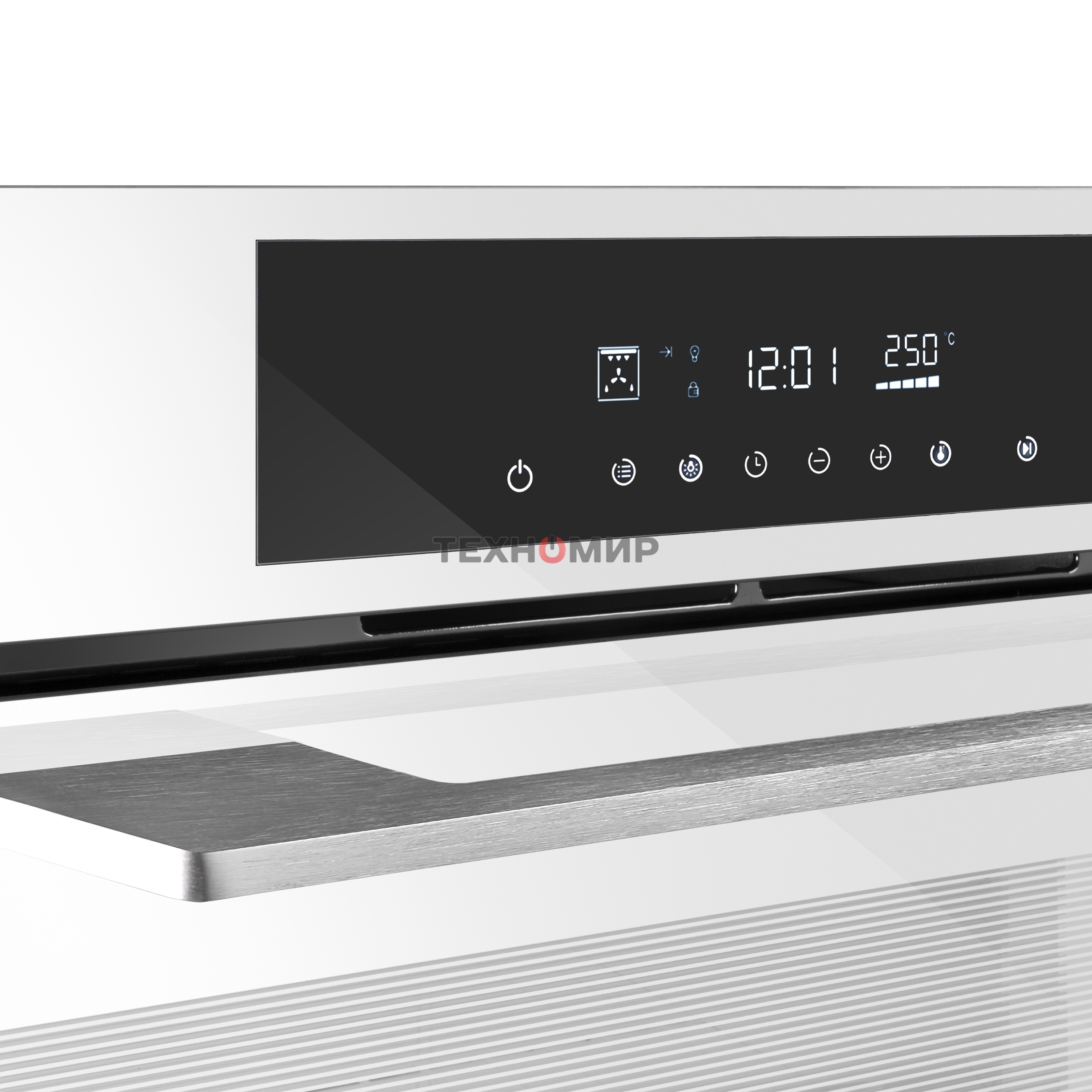 Шкаф духовой электрический Maunfeld AEOD60103W, 60л, дверца с 3 стеклами, белый