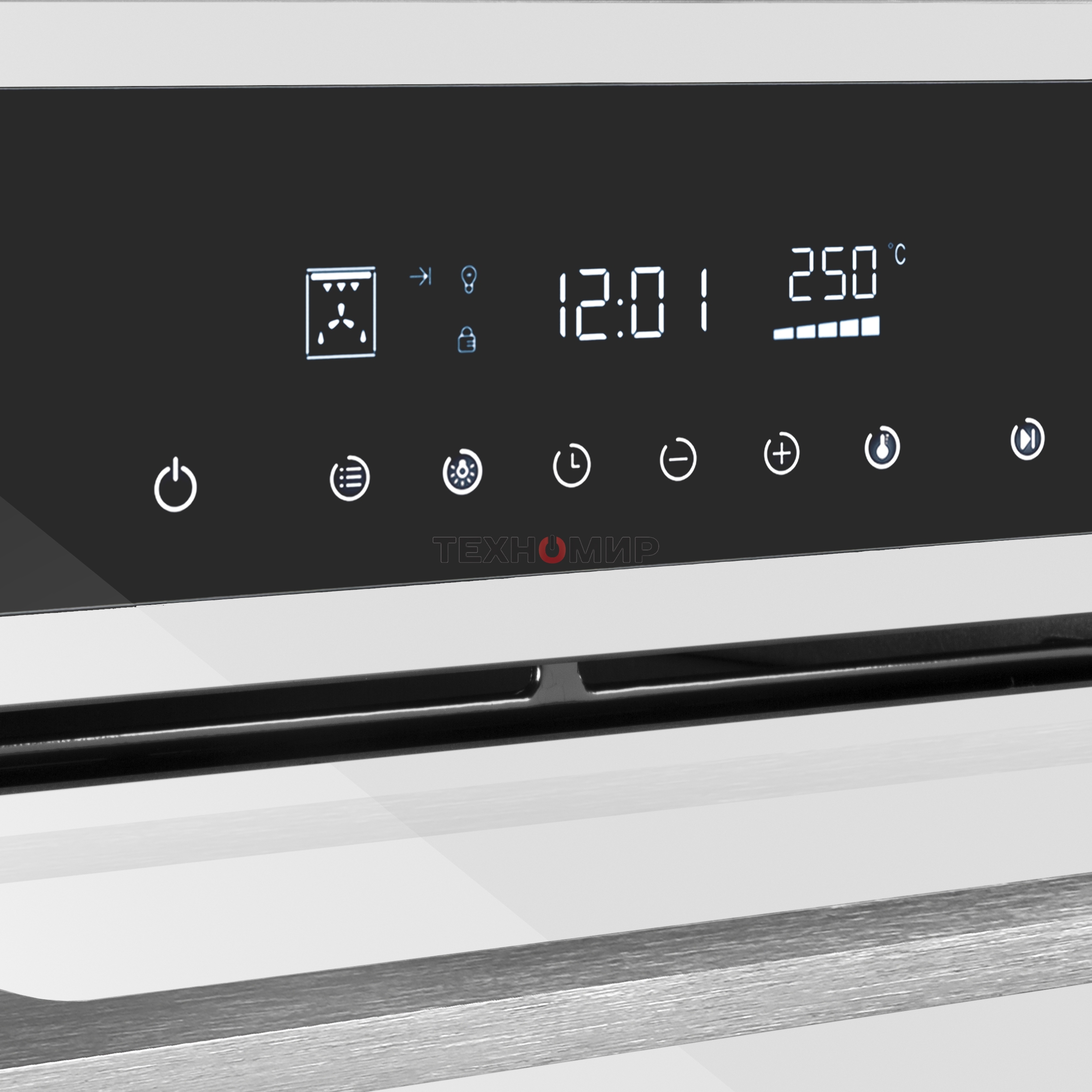 Шкаф духовой электрический Maunfeld AEOD60103W, 60л, дверца с 3 стеклами, белый