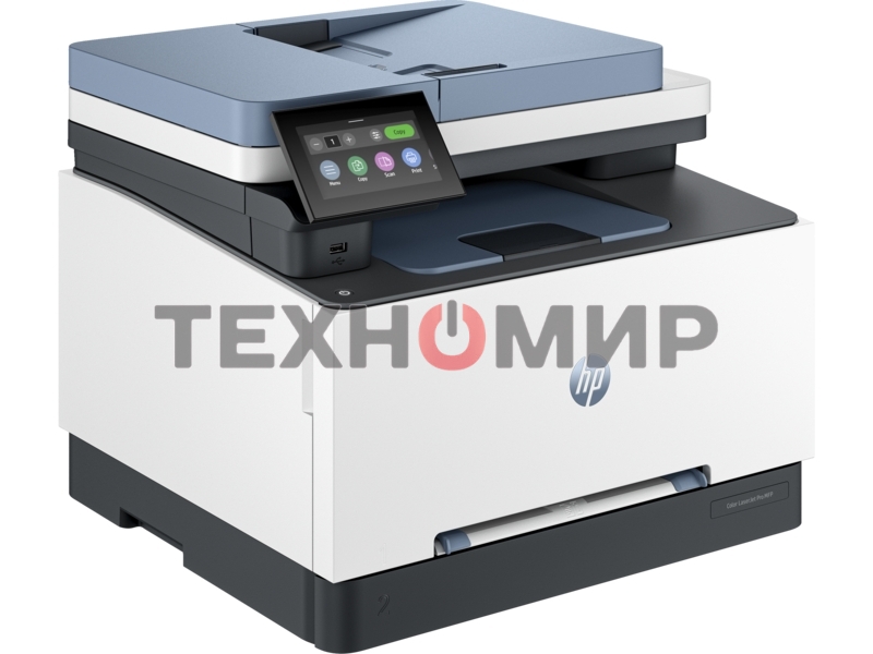 МФУ лазерное HP Color LaserJet Pro MFP 3303fdn, A4, цветной, печ. до 25 стр/мин., скан. до 19/8 стр/мин., 600х600 dpi (печ.), 1200x1200 dpi (скан.), USB, Ethernet (RJ-45)